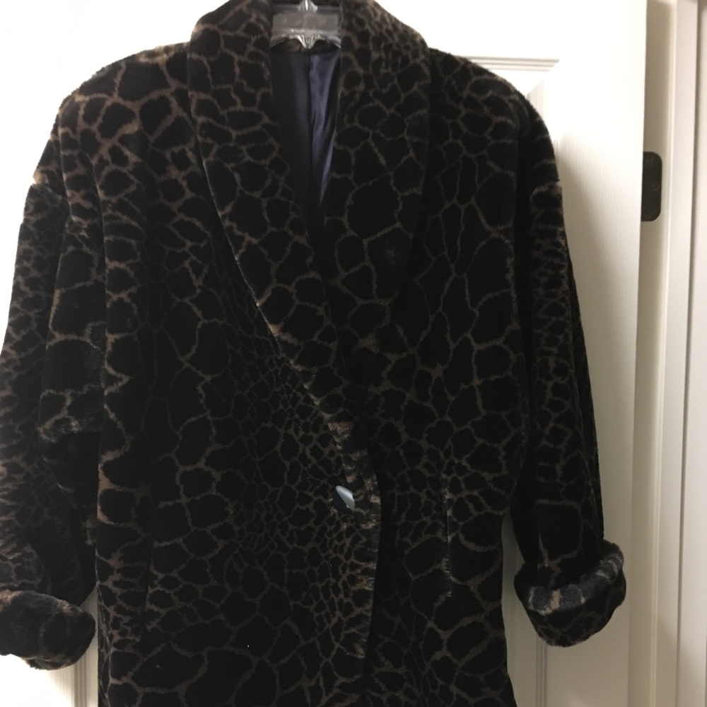 Oversized Faux Fur Coat